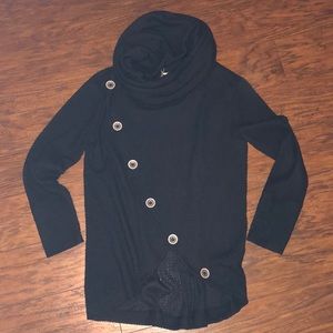 Light Button Detail Sweater